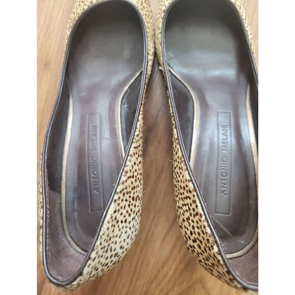 Antonio Melani Heel‎ Leopard Cheetah Print Size 7 - Picture 6 of 7